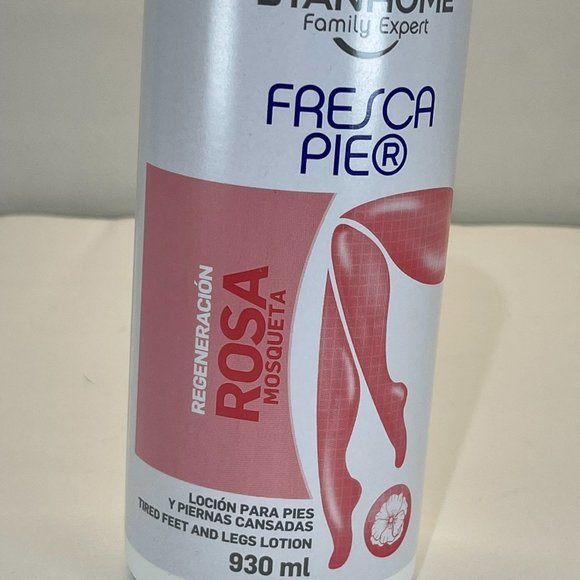 STANHOME FRESCA PIE ROSEHIP OIL TIRED FEET & LEGS LOTION 930 ML ROSA MOSQUETA - Picture 6 of 6